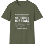 Operation Praying Mantis T-Shirt - Military Green front