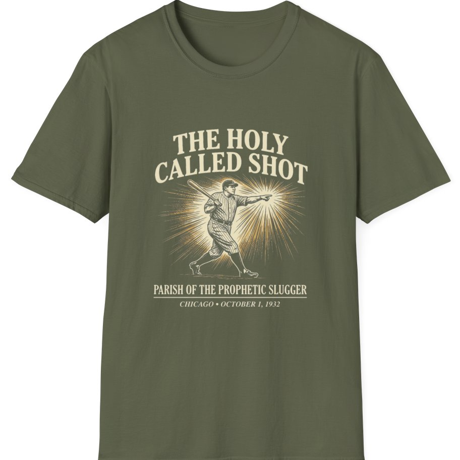 Divine Called Shot T-Shirt - Military Green front