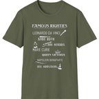 Famous Righties T-Shirt - Military Green front