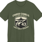 Cargo Camels WWII Usaaf Troop Premium Tee - Military Green front