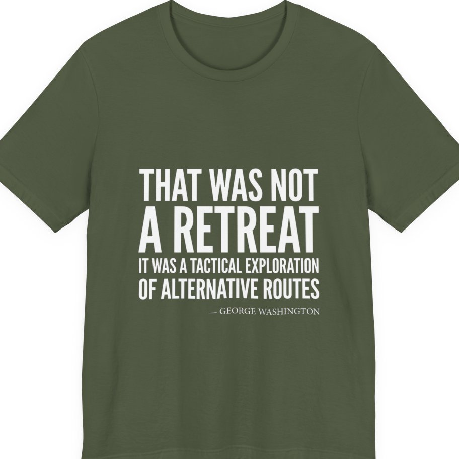 Washington Strategic Relocation Premium Tee - Military Green front