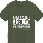 Washington Strategic Relocation Premium Tee - Military Green front