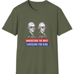 Jefferson Hancock Canceling The King T-Shirt - Military Green front