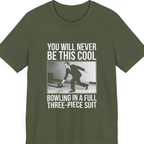 Nixon Suit Bowling Flex Premium Tee - Military Green front