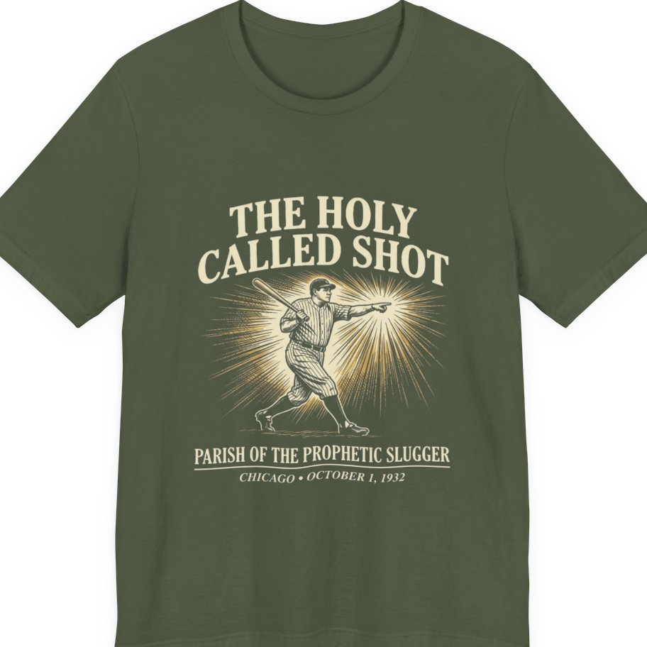 Divine Called Shot Premium Tee - Military Green front