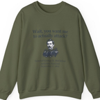 Mcclellan Antietam Attack T-Shirt - Military Green front