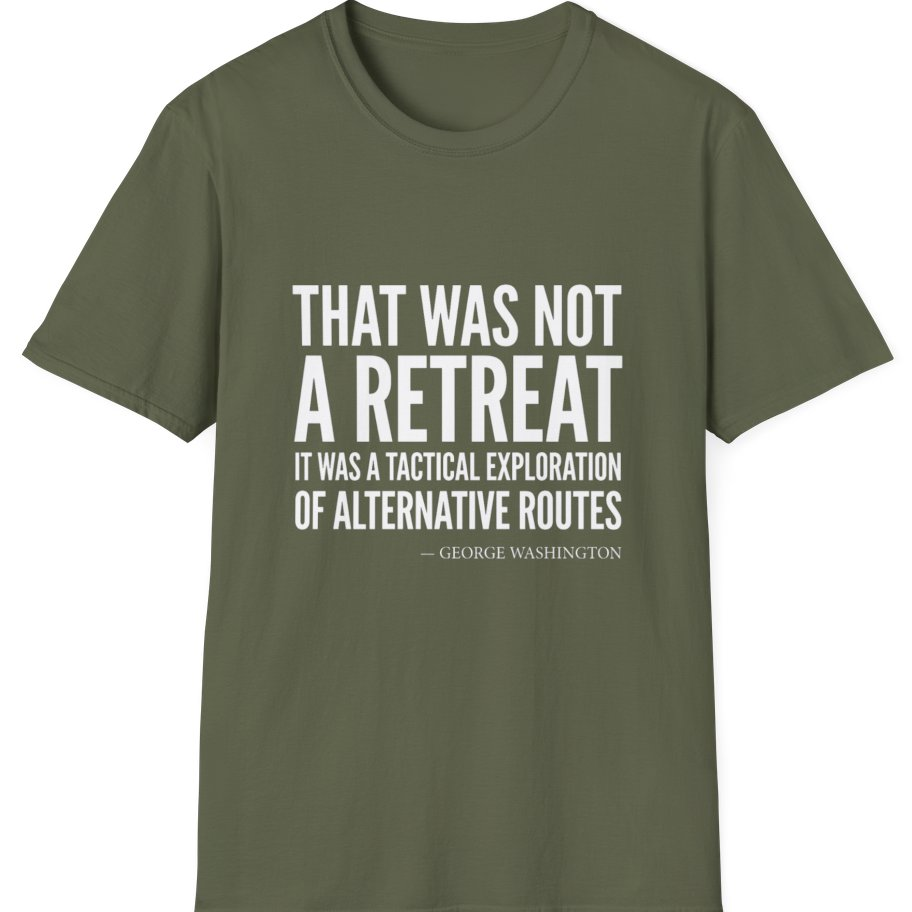 Washington Strategic Relocation T-Shirt - Military Green front