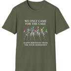 Four Horsemen Birthday Party T-Shirt - Military Green front
