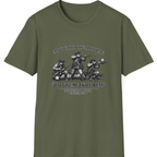 Continental Militia Two Fires Cowpens T-Shirt - Military Green front