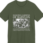 Hanging Gardens Landscaping Premium Tee - Military Green front
