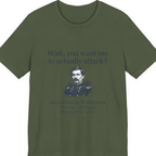 Mcclellan Antietam Attack Premium Tee - Military Green front