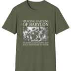 Hanging Gardens Landscaping T-Shirt - Military Green front