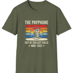 Public Payphone Memorial T-Shirt - Military Green front