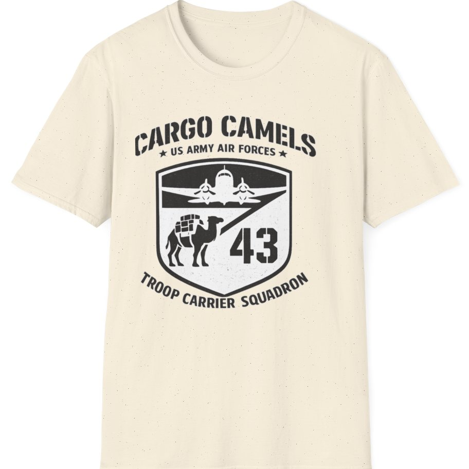 Cargo Camels WWII Usaaf Troop T-Shirt - Natural front