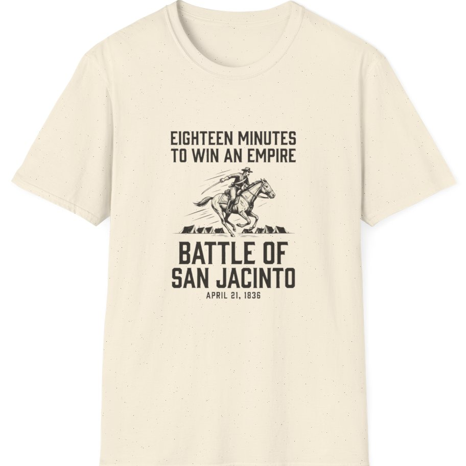 San Jacinto Eighteen Minutes T-Shirt - Natural front