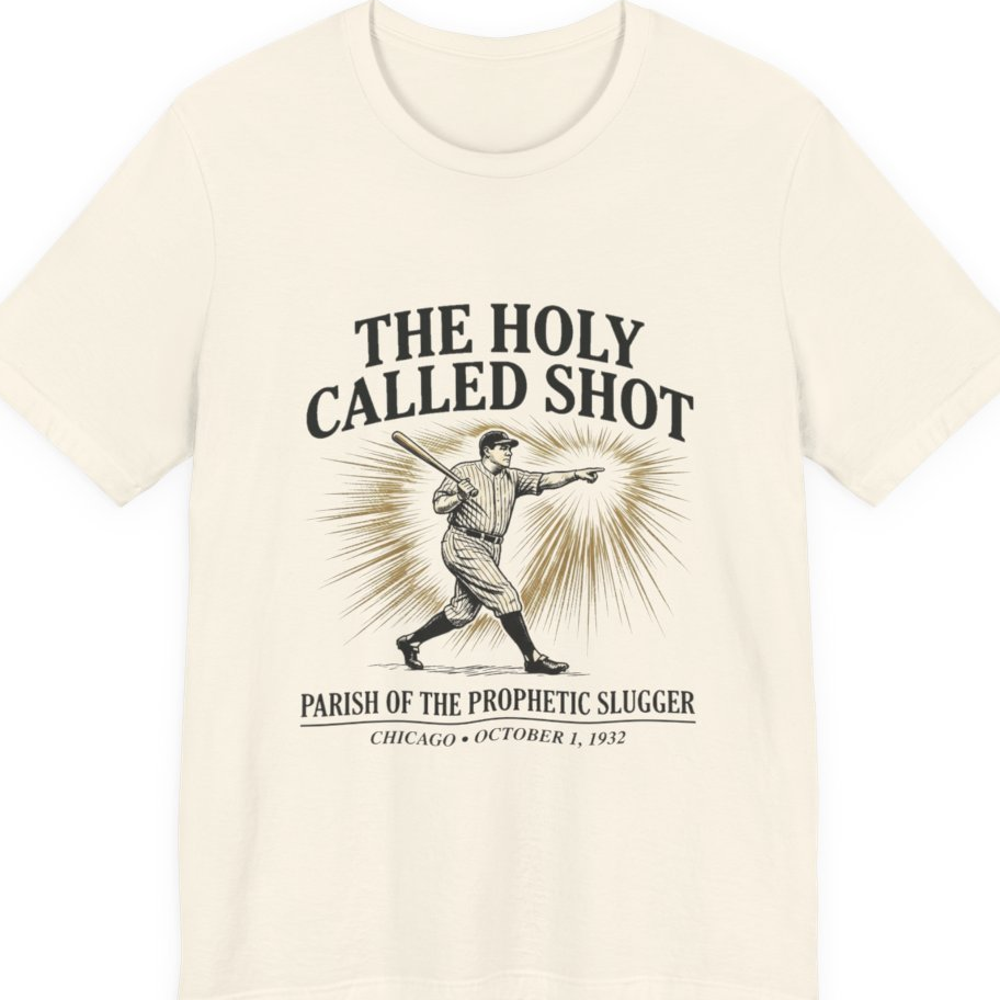 Divine Called Shot Premium Tee - Natural front