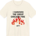Great Chicago Fire Classic Premium Tee - Natural front