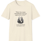 Madison Bill of Rights Deadline T-Shirt - Natural front