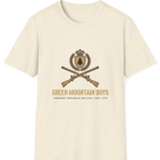 Green Mountain Boys Crest T-Shirt - Natural front