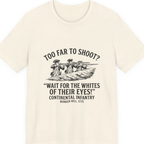 Whites of Their Eyes Bunker Premium Tee - Natural front