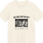 Spanish Armada Fire Ships Premium Tee - Natural front