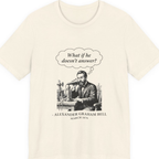 First Phone Call Panic Premium Tee - Natural front