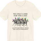 Four Horsemen Birthday Party Premium Tee - Natural front