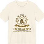 The Toledo War Michigan Volunteer Premium Tee - Natural front