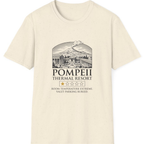 Pompeii Thermal Resort T-Shirt - Natural front