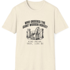 Trojan Wooden Horse T-Shirt - Natural front