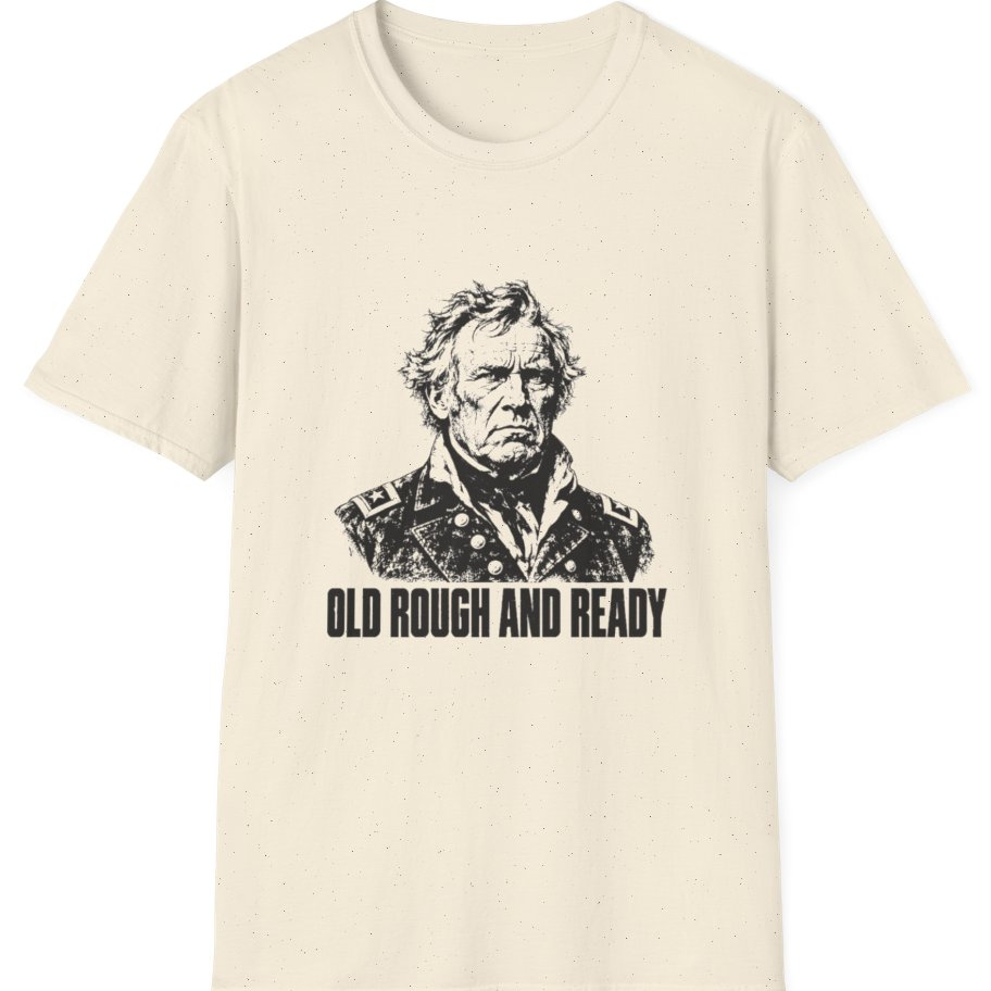 Old Rough And Ready Zachary T-Shirt - Natural front