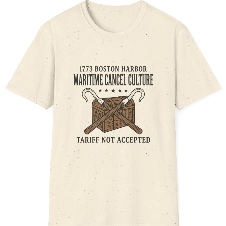 Maritime Cancel Culture T-Shirt - Natural front