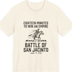 San Jacinto Eighteen Minutes Premium Tee - Natural front