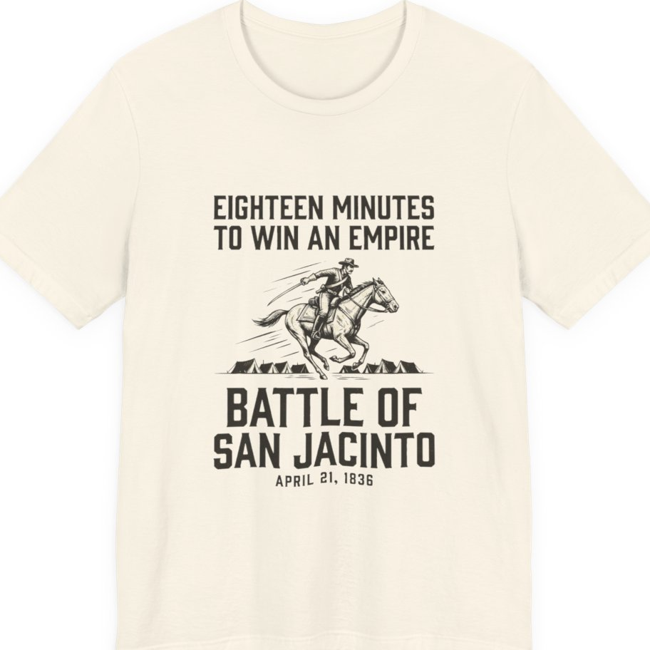 San Jacinto Eighteen Minutes Premium Tee - Natural front