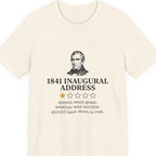 Inaugural Address Review Premium Tee - Natural front