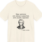 Locke New Opinions Premium Tee - Natural front