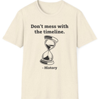 Time Travel Paradox T-Shirt - Natural front