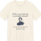 Mcclellan Antietam Attack Premium Tee - Natural front