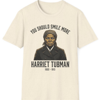 You Should Smile More Harriet T-Shirt - Natural front