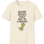 History Repeats Itself T-Shirt - Natural front