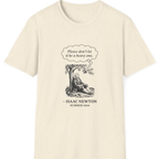 Newton Gravity Anxiety T-Shirt - Natural front