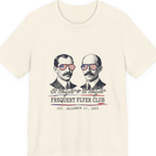 Wright Brothers Frequent Flyer Premium Tee - Natural front