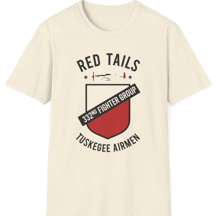 Red Tails 332nd Fighter Group T-Shirt - Natural front