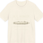Css Hunley Submarine Memorial Premium Tee - Natural front