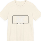 Your Silence Is Educational Premium Tee - Natural front