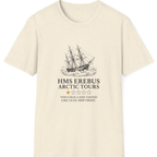 Hms Erebus Arctic Tours T-Shirt - Natural front