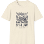 Row To The Next Ship T-Shirt - Natural front