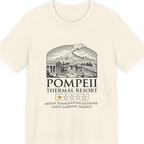 Pompeii Thermal Resort Premium Tee - Natural front