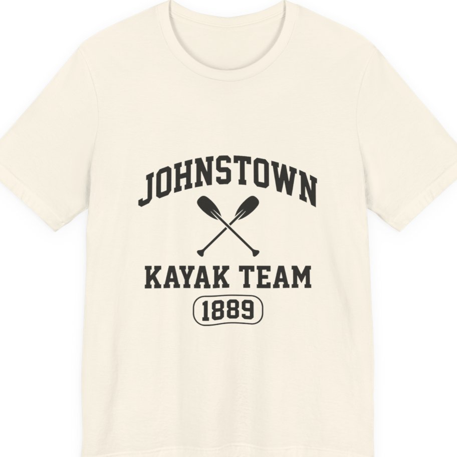 Johnstown Kayak Team Premium Tee - Natural front