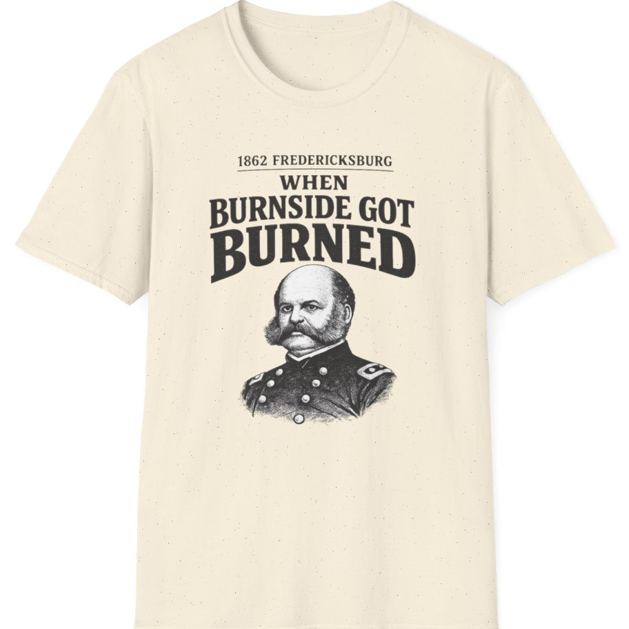 Fredericksburg Burnside Got Burned Vintage T-Shirt - Natural front